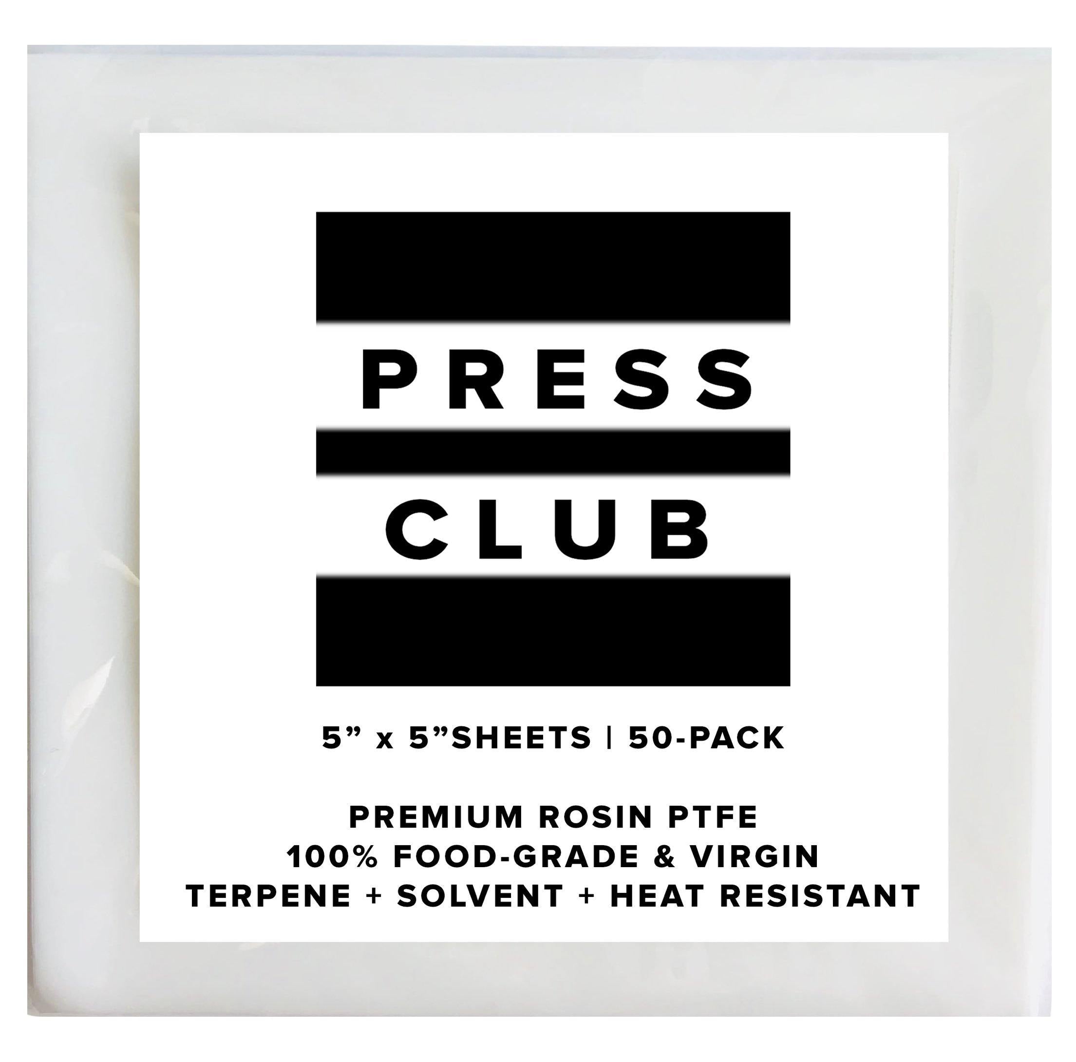 Premium Reusable Rosin Press Virgin PTFE Sheets