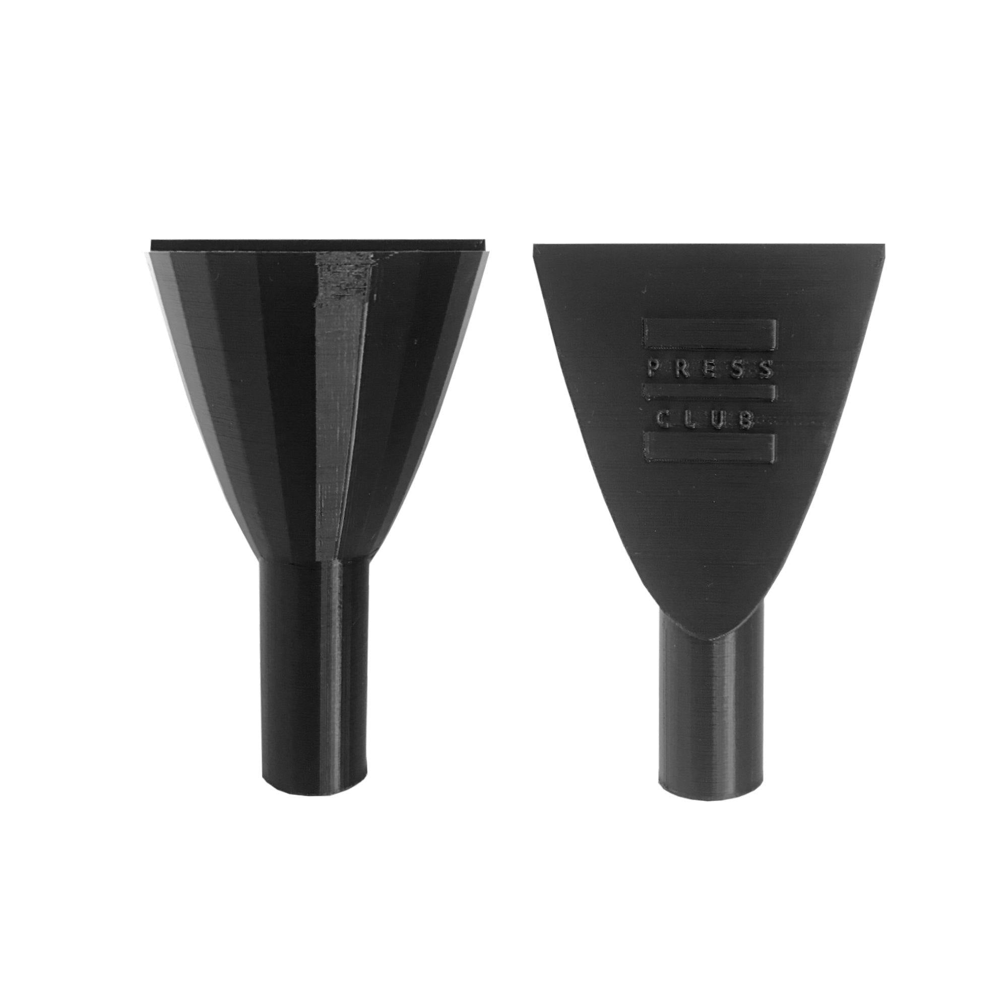 Small Plastic Funnels in 2 Sizes - 6 Pack