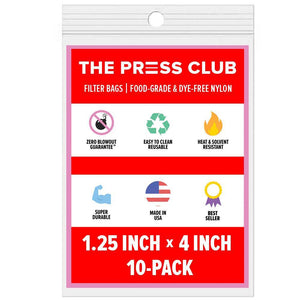 1.25" x 4" ROSIN BAGS - The Press Club