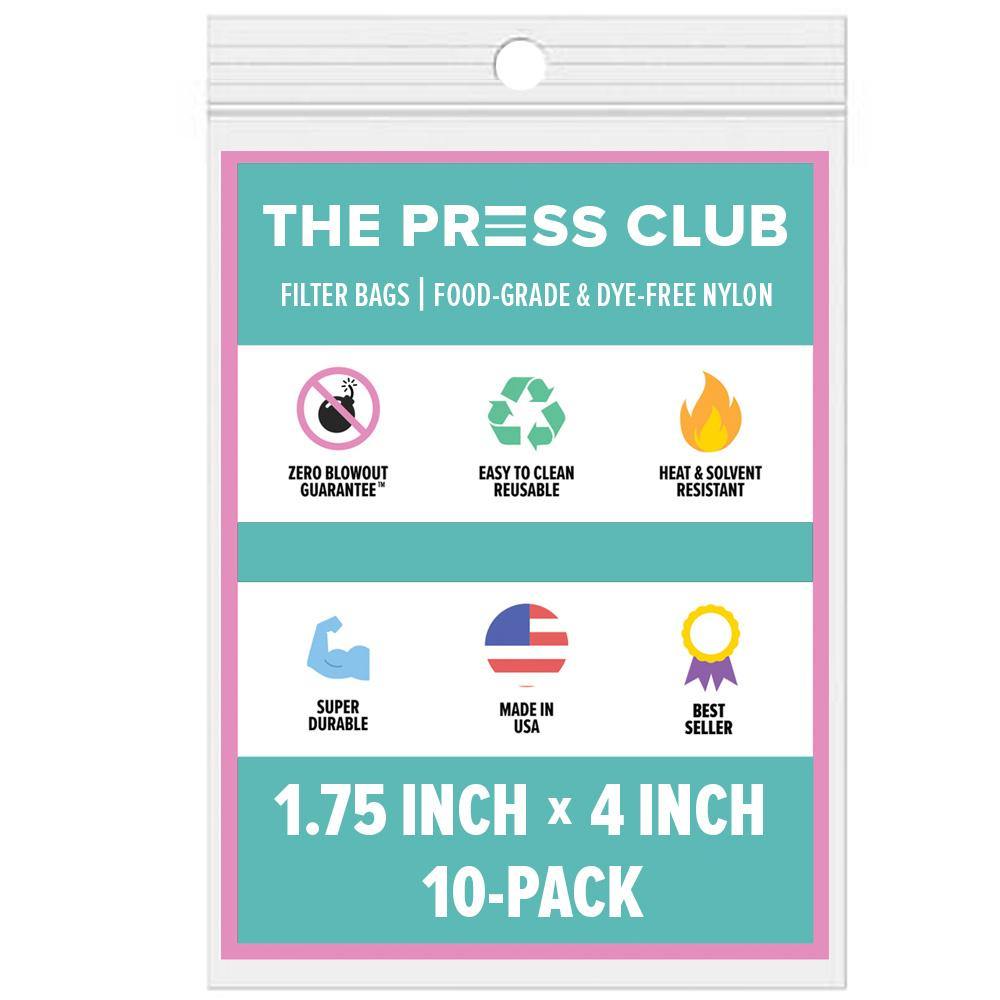 1.75" x 4" ROSIN BAGS - The Press Club