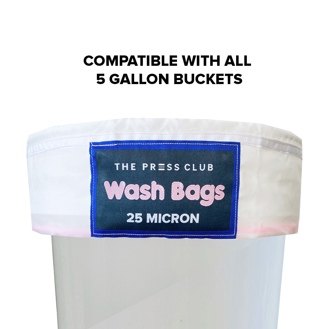 5 GALLON ALL MESH BUBBLE WASH BAGS PICK ANY 4-PACK