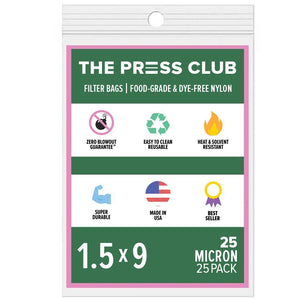 1.5" x 9" ROSIN BAGS - The Press Club