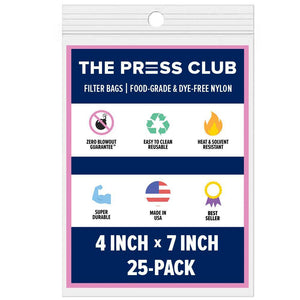 4" x 7" ROSIN BAGS - The Press Club