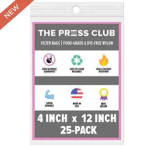 5 GALLON BUBBLE WASH BAGS  Zero Blowout Guarantee™ – The Press Club
