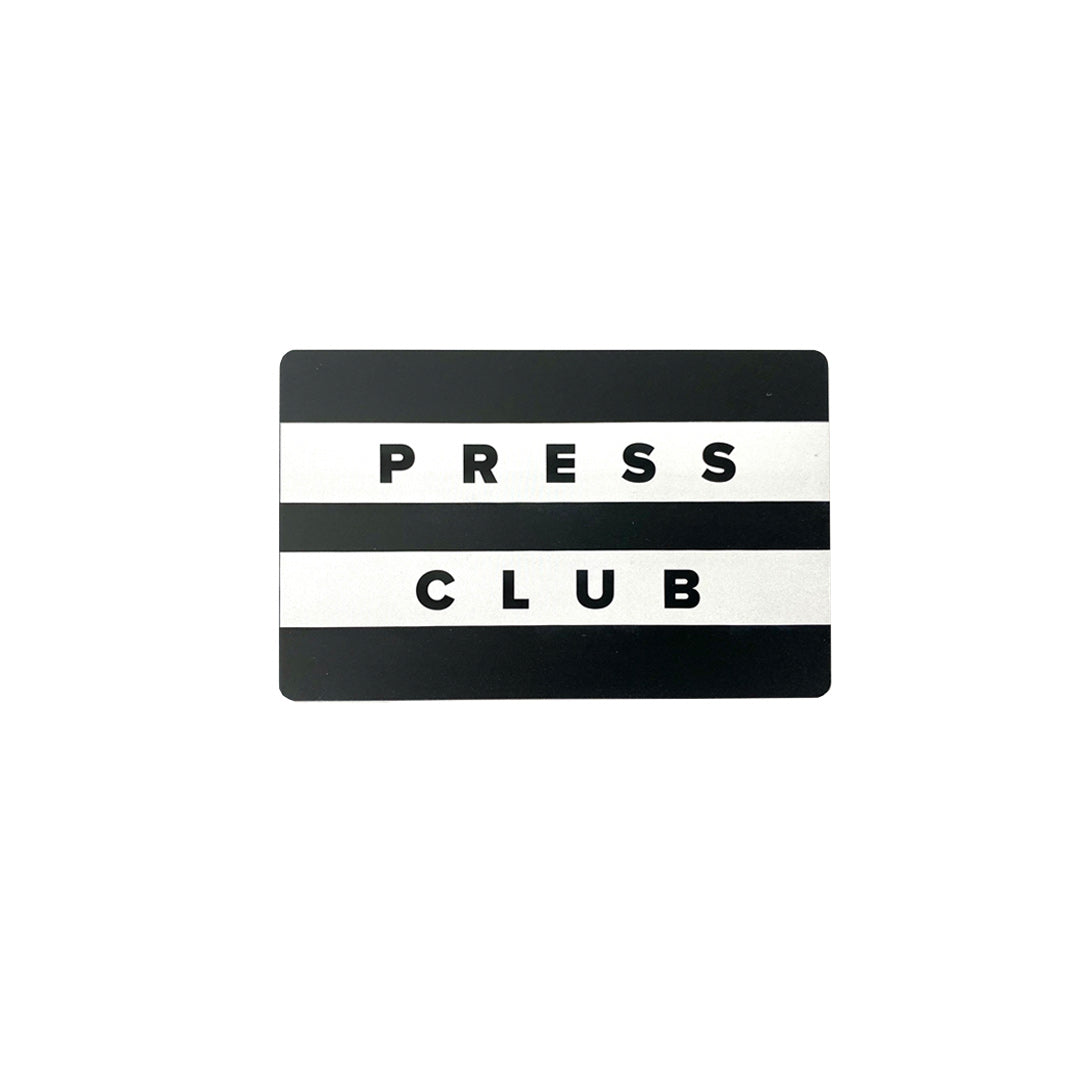 Bubble And Dry Sift Collection Card The Press Club